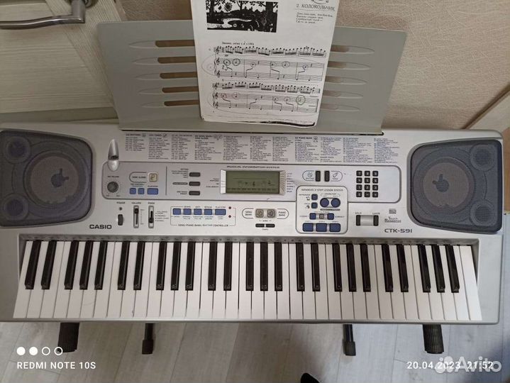 Синтезатор casio ctk -591