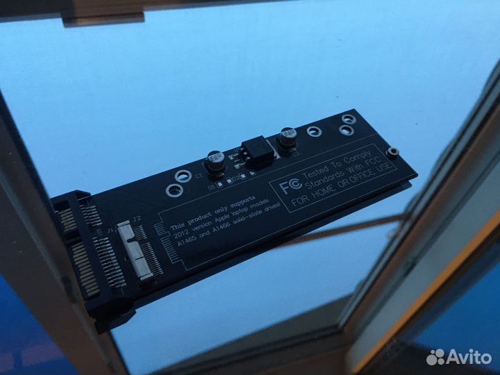SSD Macbook Air A1465, A1466 + переходник