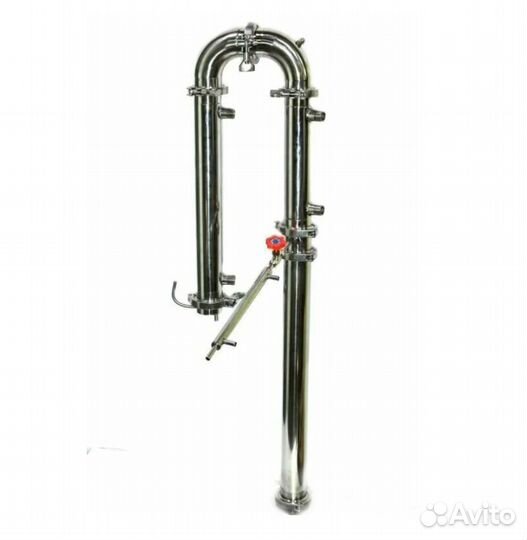 Бражная колонна 3 дюйма с узлом отбора по жидкости