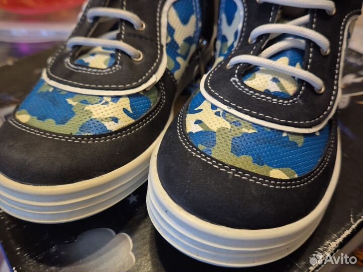 Кеды натуральная кожа 28