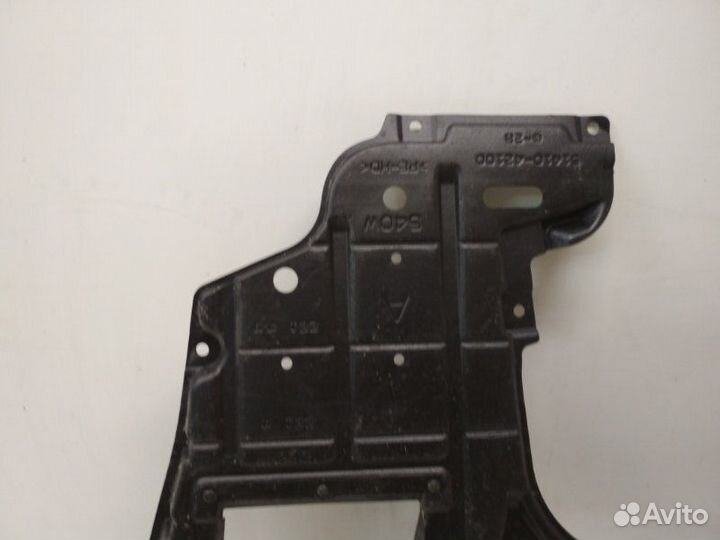 Защита двс пластик передняя Toyota Rav4 40 2013