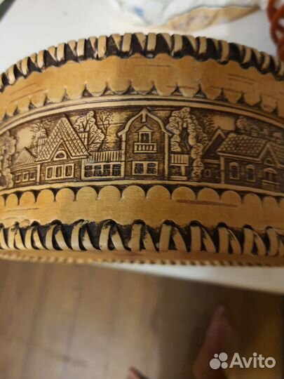 Шкатулка из бересты