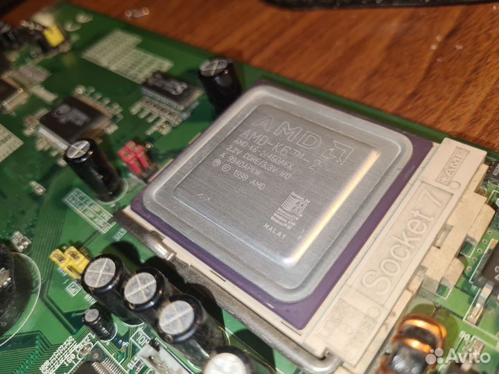 Материнская плата MVP3 (ретро)