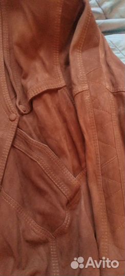 Кожаная куртка 54 размер