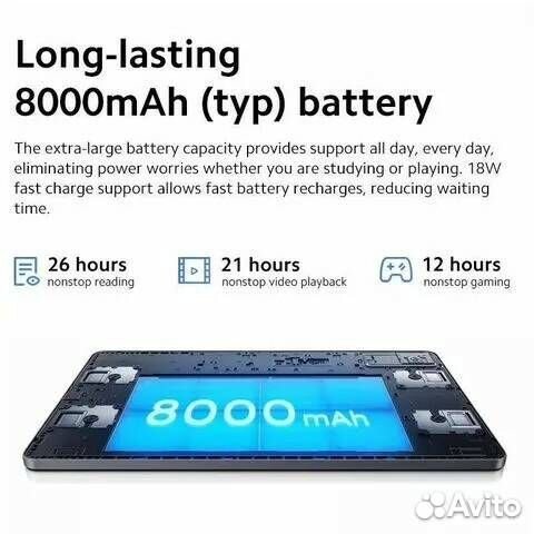 Xiaomi Redmi Pad 4/128 GB Grey Новый