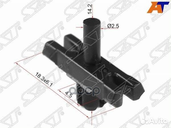 Клипса молдинга VAG (1 шт.) stm11228 Sat