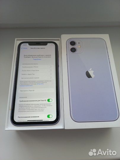 iPhone 11 128gb отличный фиолетовый (hdsa4689)