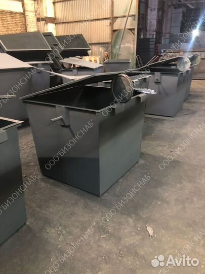 Евроконтейнер металлический 1,1 м3 Арт 5807