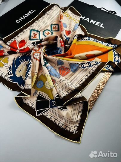Платок Chanel брендовый новый
