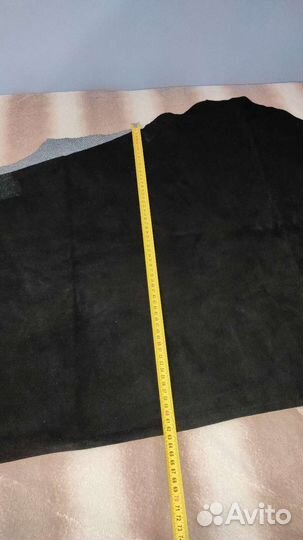 Натуральная кожа Краст велюр спилок