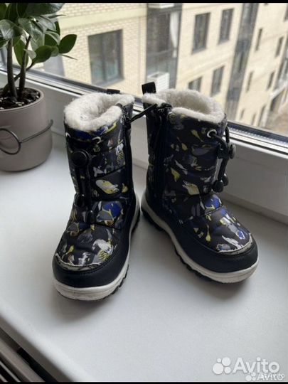 Детские демисезонные сапоги 25