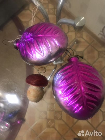 Елочные игрушки СССР