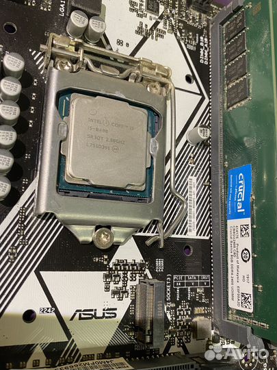 Материнская плата lga 1151 v2 комплект