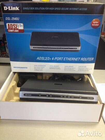 Роутер D-link DSL-2540U