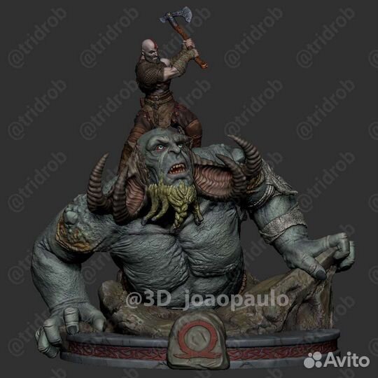 God of war, Кратос коллекционные фигурки