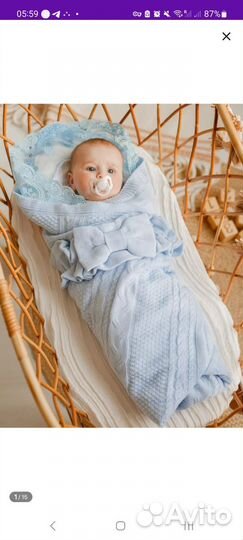 Конверт на выписку для мальчика