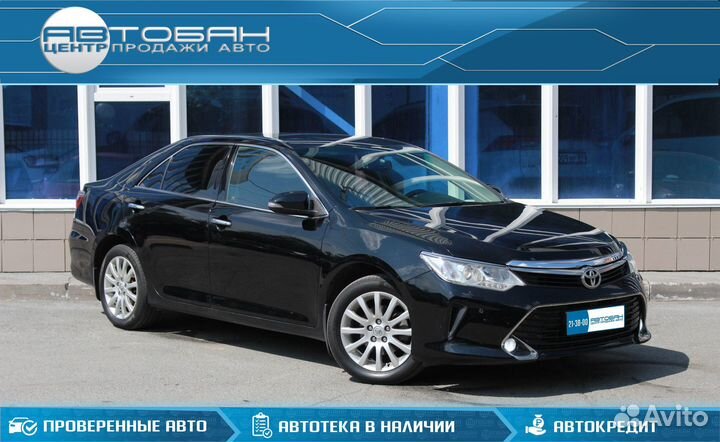 Toyota Camry 2.5 AT, 2016, 136 000 км