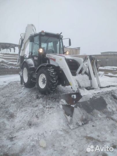 Услуги экскаватора-погрузчика, аренда экскаватора