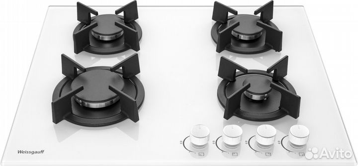 Варочная панель газовая Weissgauff HG 640 WG