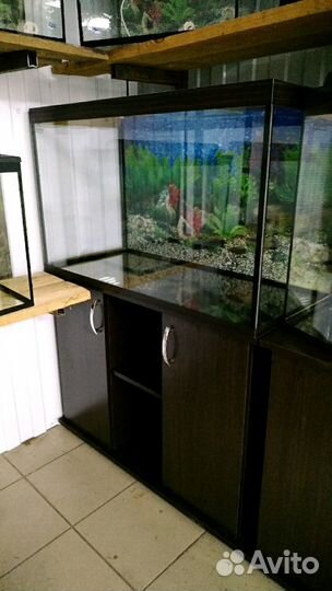 Аквариум 90х40х54 200 литров с крышкой
