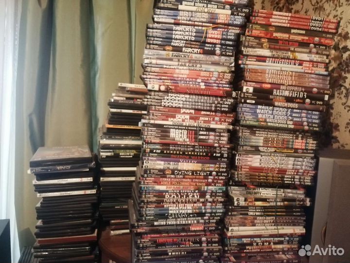 Большая коллекция dvd cd