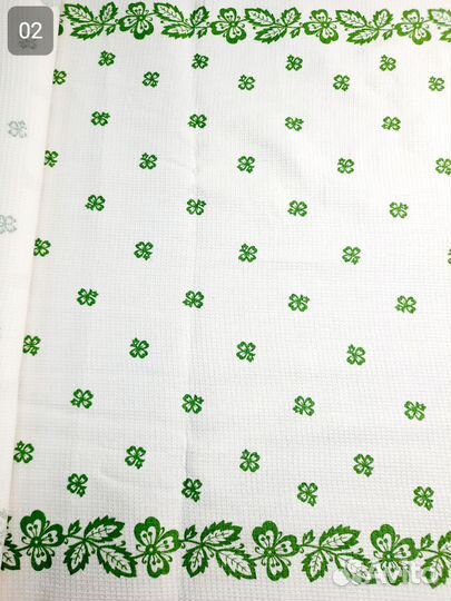 Ткань х/б вафельное полотно СССР