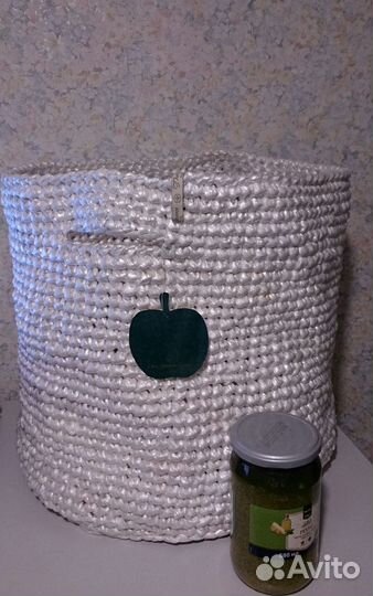 Корзина Boho для хранения интерьерная большая