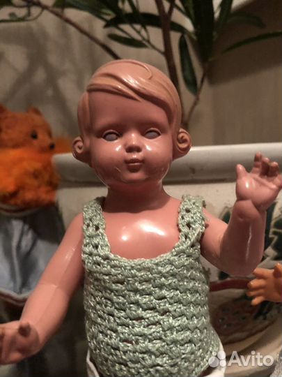 Кукла пупс СССР гдр