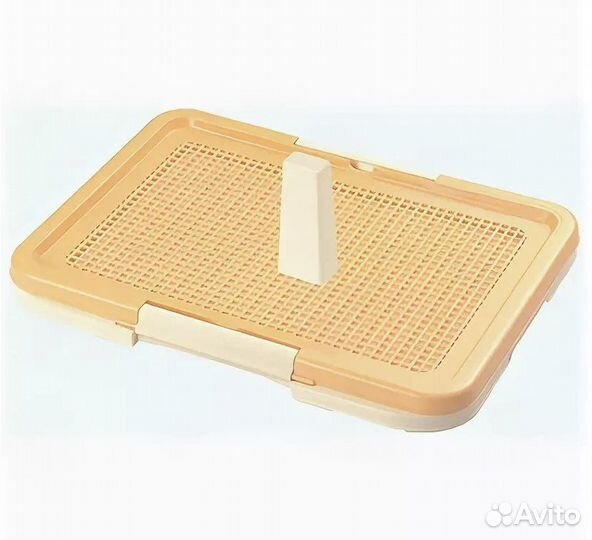 Туалет для собак мелких пород со столбиком