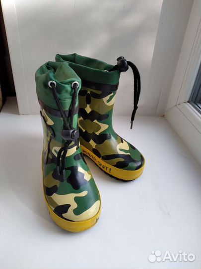 Сапожки резиновые