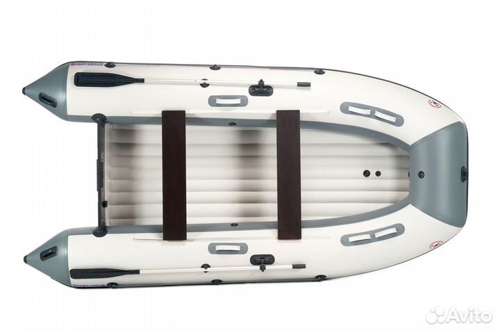 Лодка mishimo lite 300 В бело-сером цвете