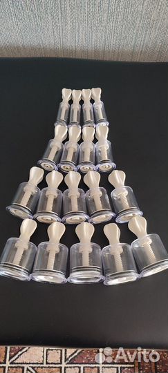 Вакуумные банки с вентилем 18 шт