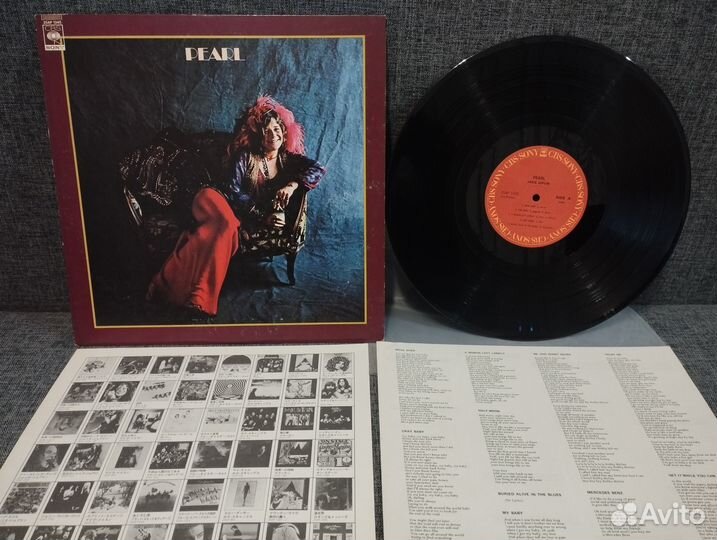 Janis Joplin – Pearl 1971 японский пресс 1978г.в