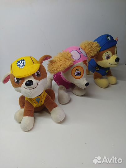 Мягкие игрушки Щенячий патруль