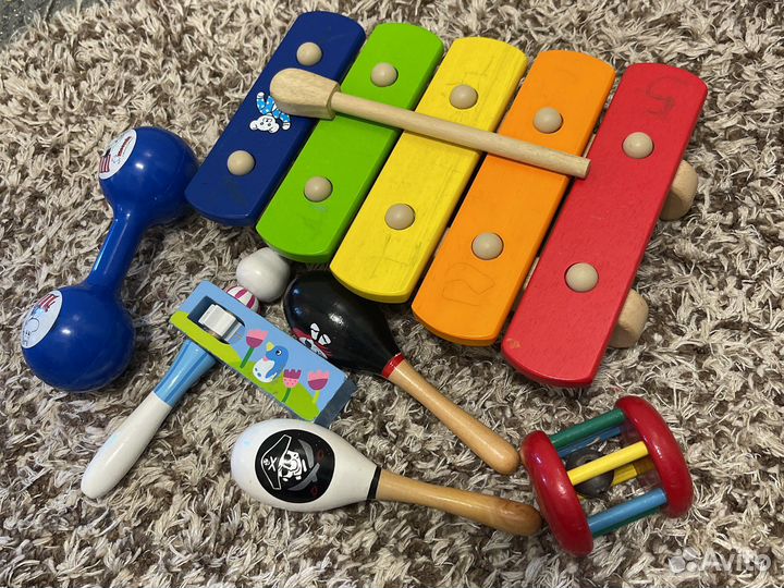 Музыкальные игрушки пакетом