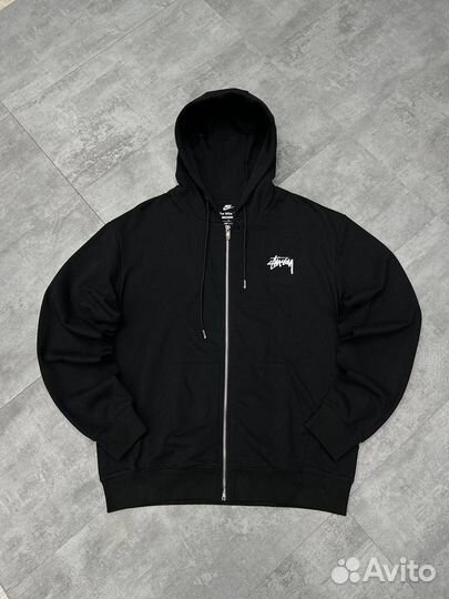 Зип худи stussy