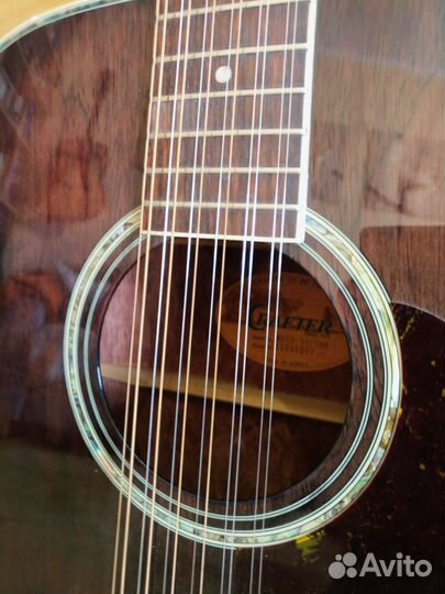 Двенадцати струнная гитара Crafter MD-70-12/TBK