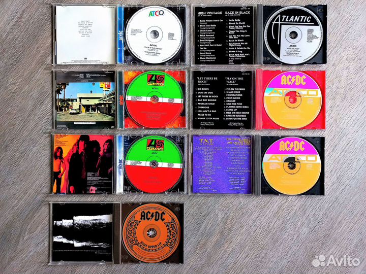 AC/DC (13 студийных студийных альбомов на CD)