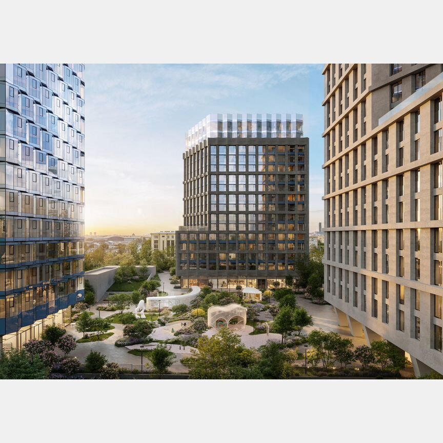 3-к. квартира, 96,2 м², 13/17 эт.