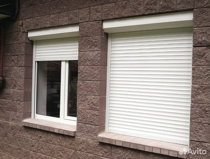 Рольставни на окна для дачи