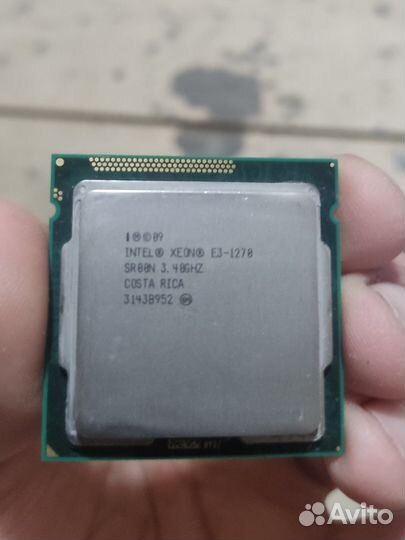 Процессор intel xeon e3-1270