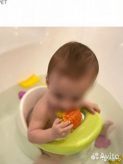 Стульчик для купания happy baby