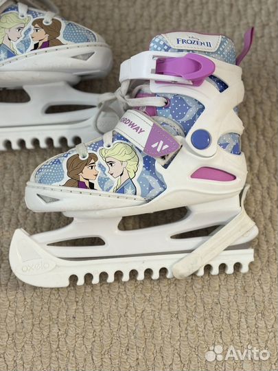 Коньки детские раздвижные 26-31