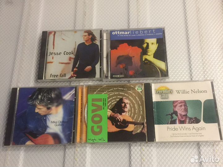 Музыкальные cd диски (гитара вокал)