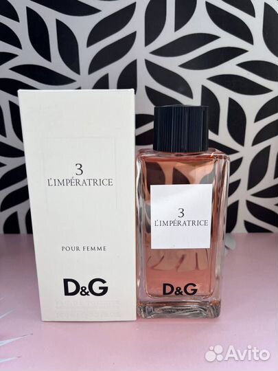 Парфюм L'Imperatrice 3 Dolce&Gabbana 100ml(Euro)