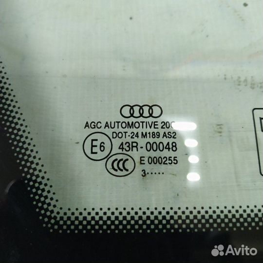 Стекло заднее форточка левое Audi Q3 8U 2014