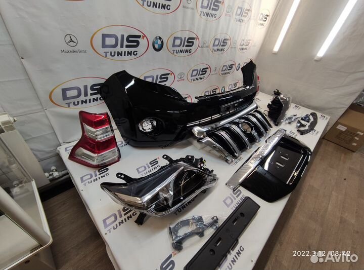 Рестайлинг Prado 150 в 2013-2017г