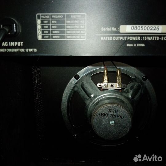 Гитарный комбоусилитель 15 ватт