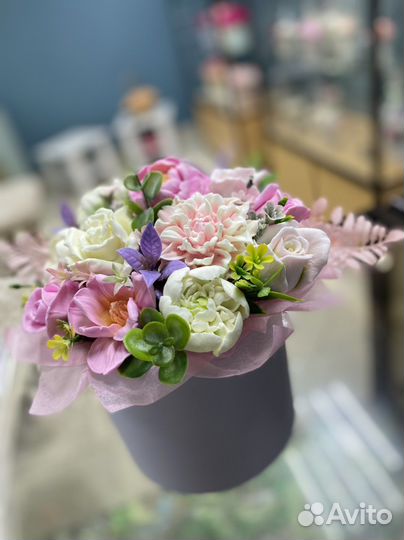 Букет из мыла