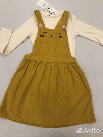 Вещи для девочки zara/ H&M/134/140